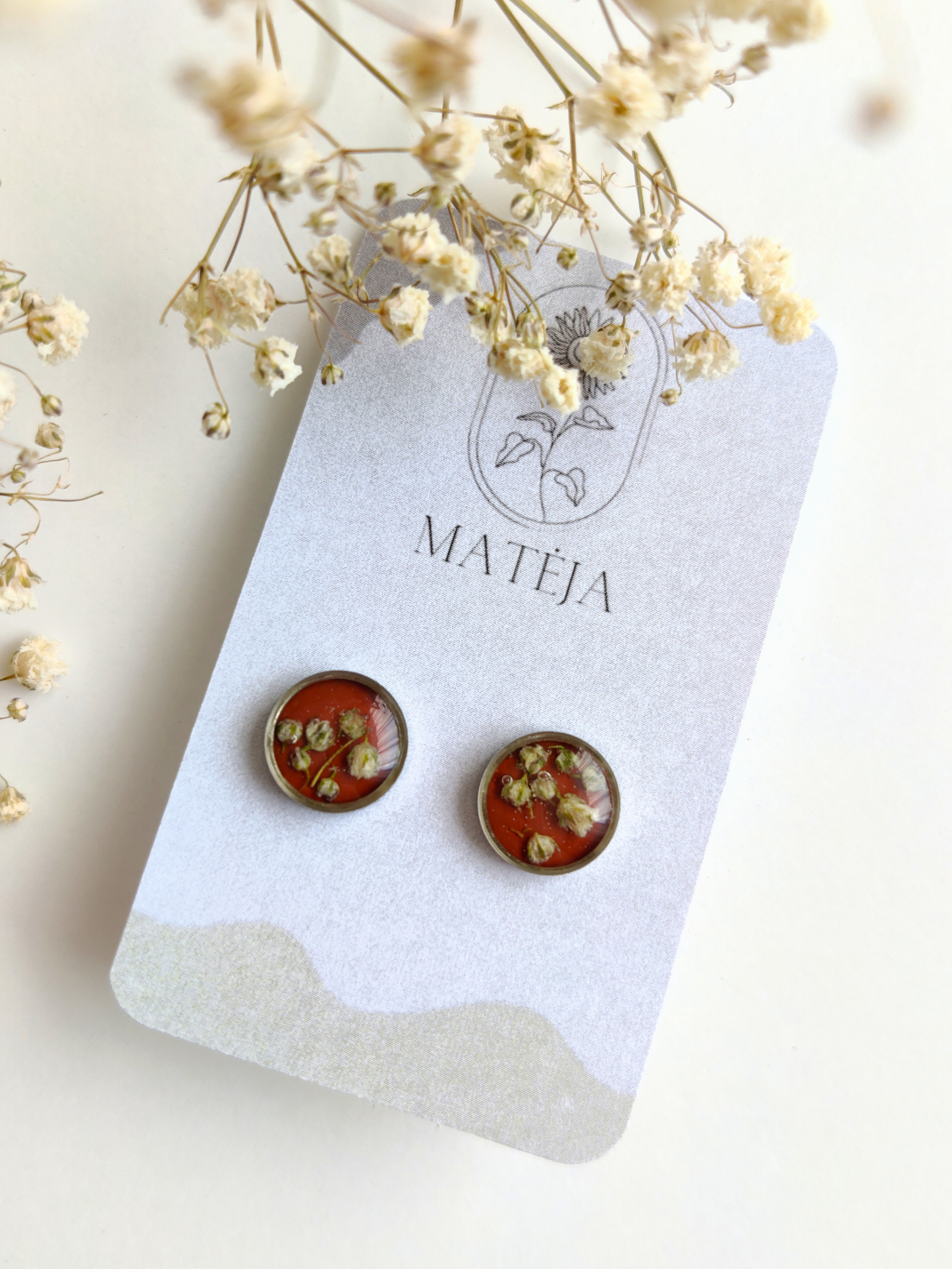 Handmade earrings "Blue"