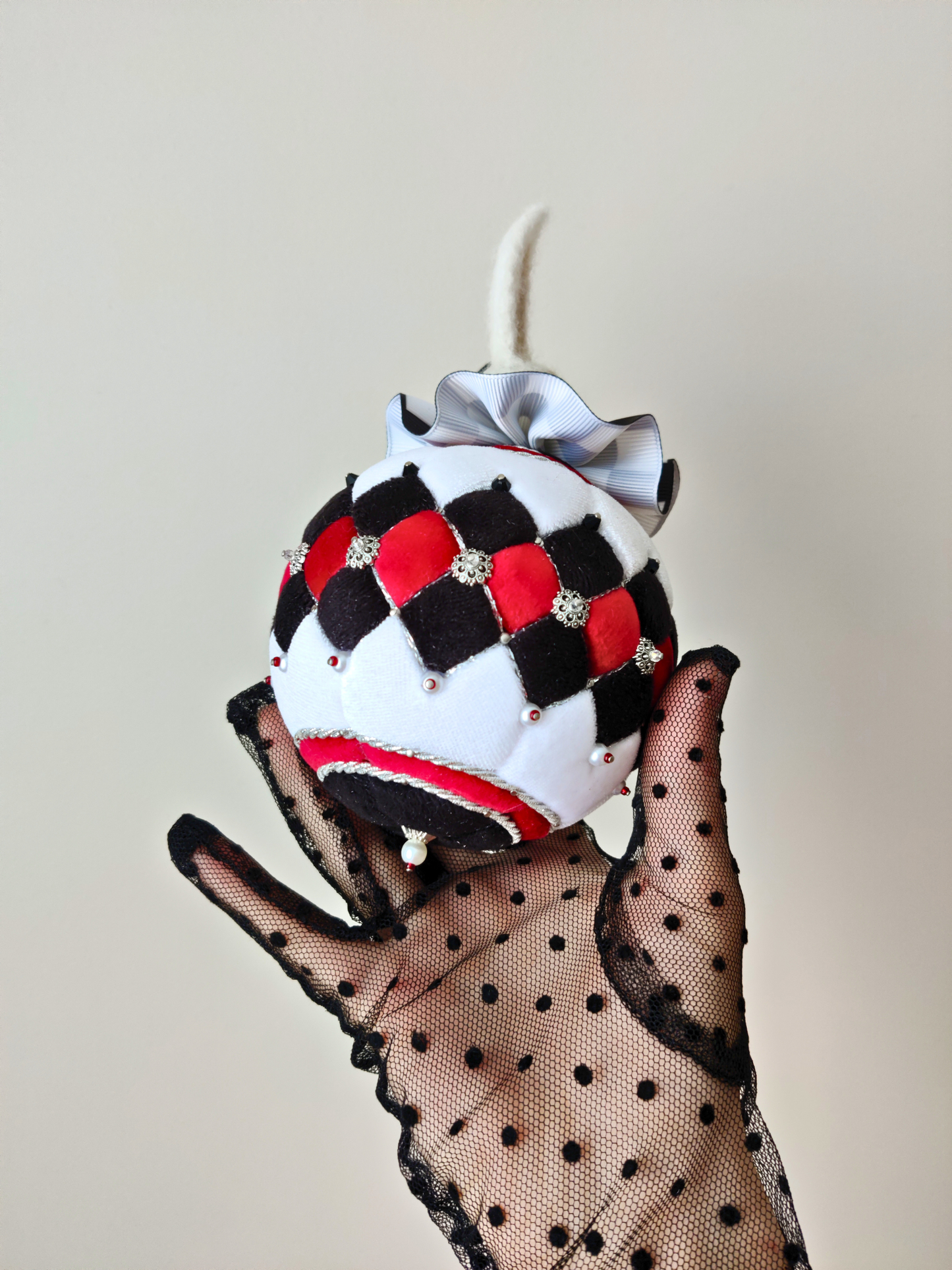 Handmade Christmas tree toy "Elegance"