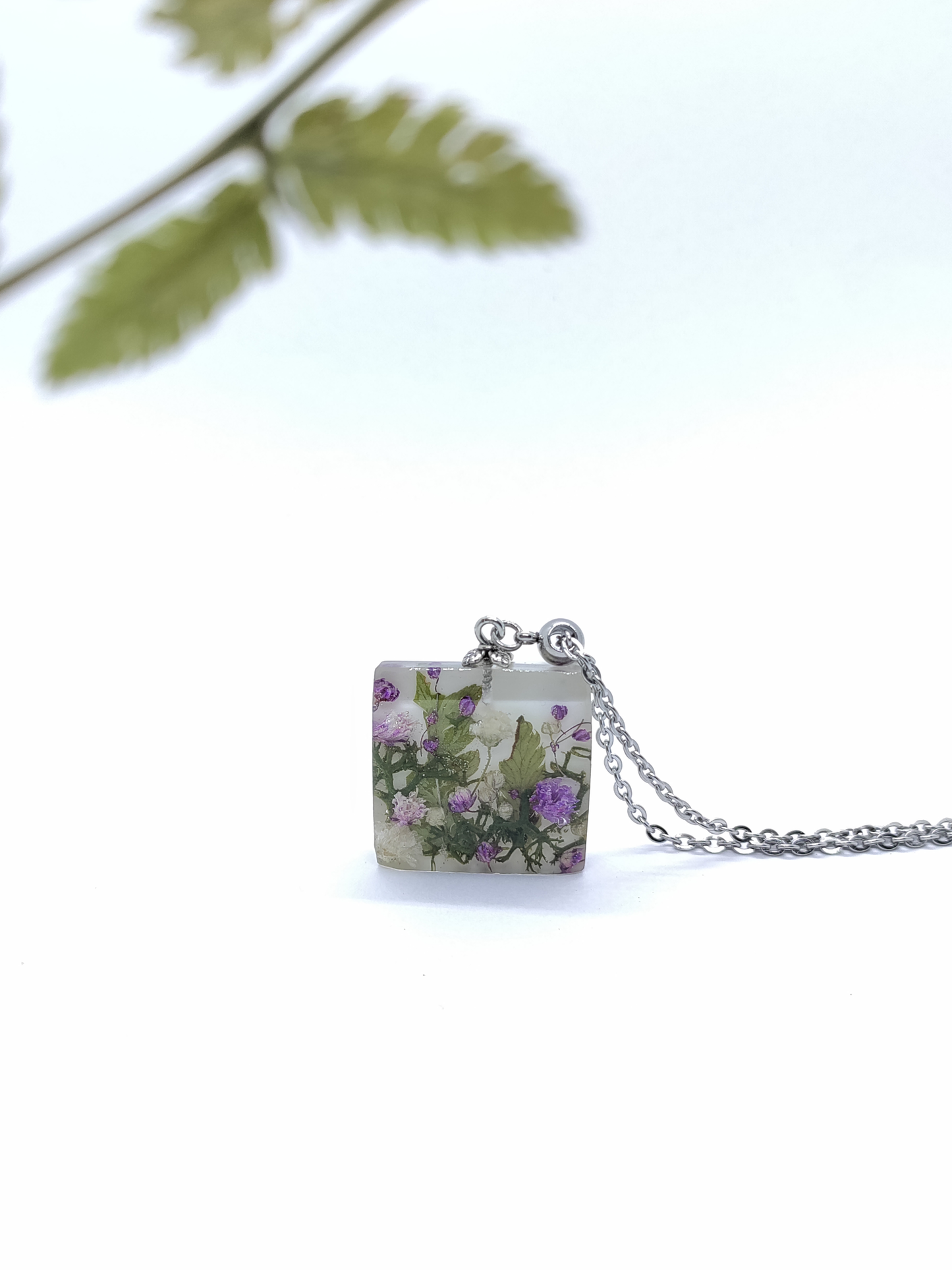Handmade pendant "Garden"
