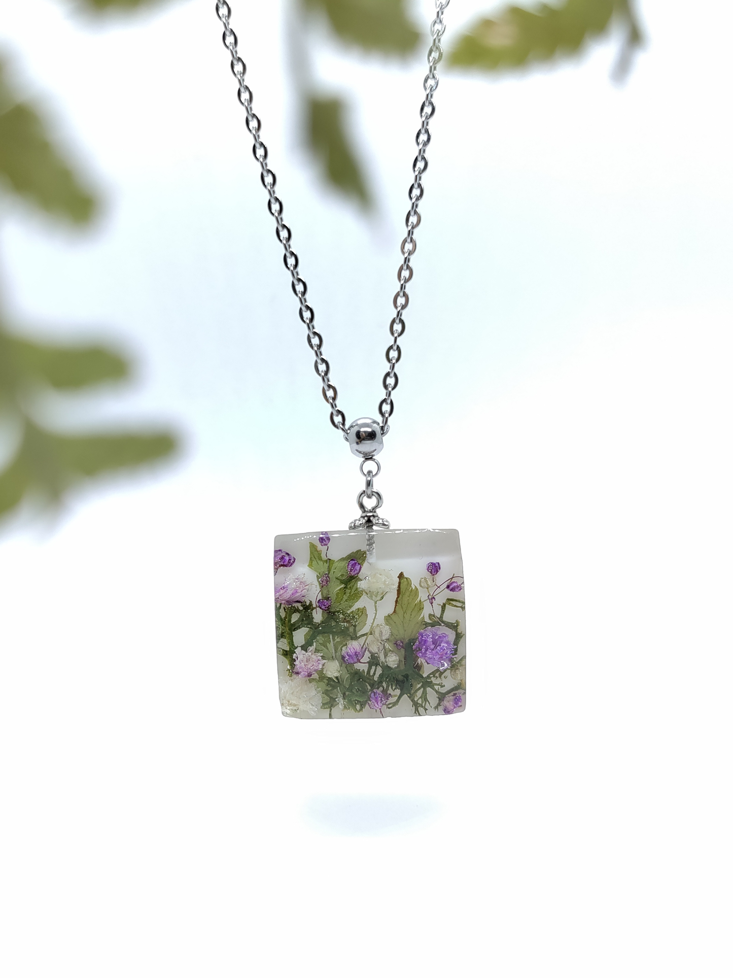 Handmade pendant "Garden"