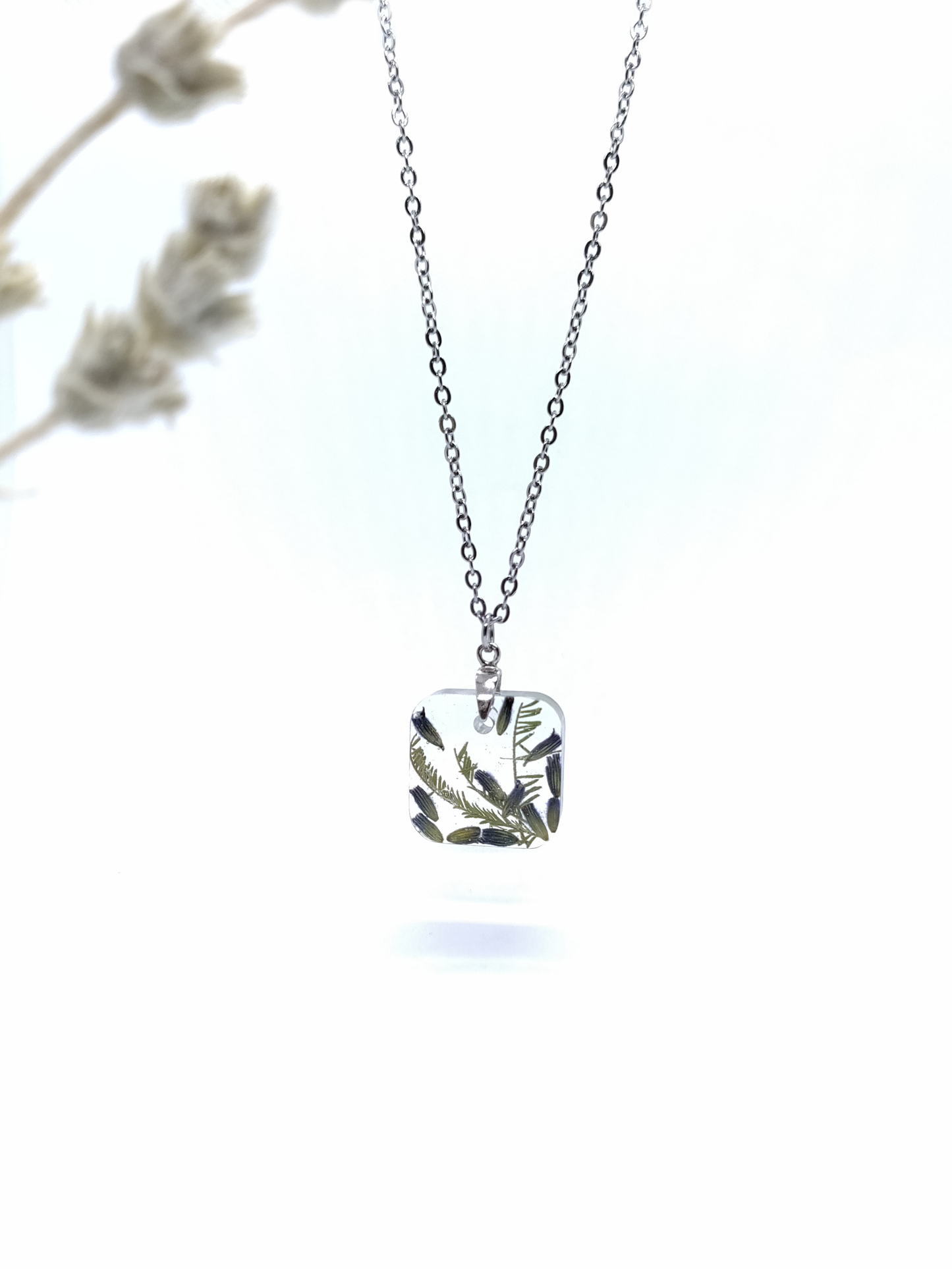 Handmade pendant "Lavender"