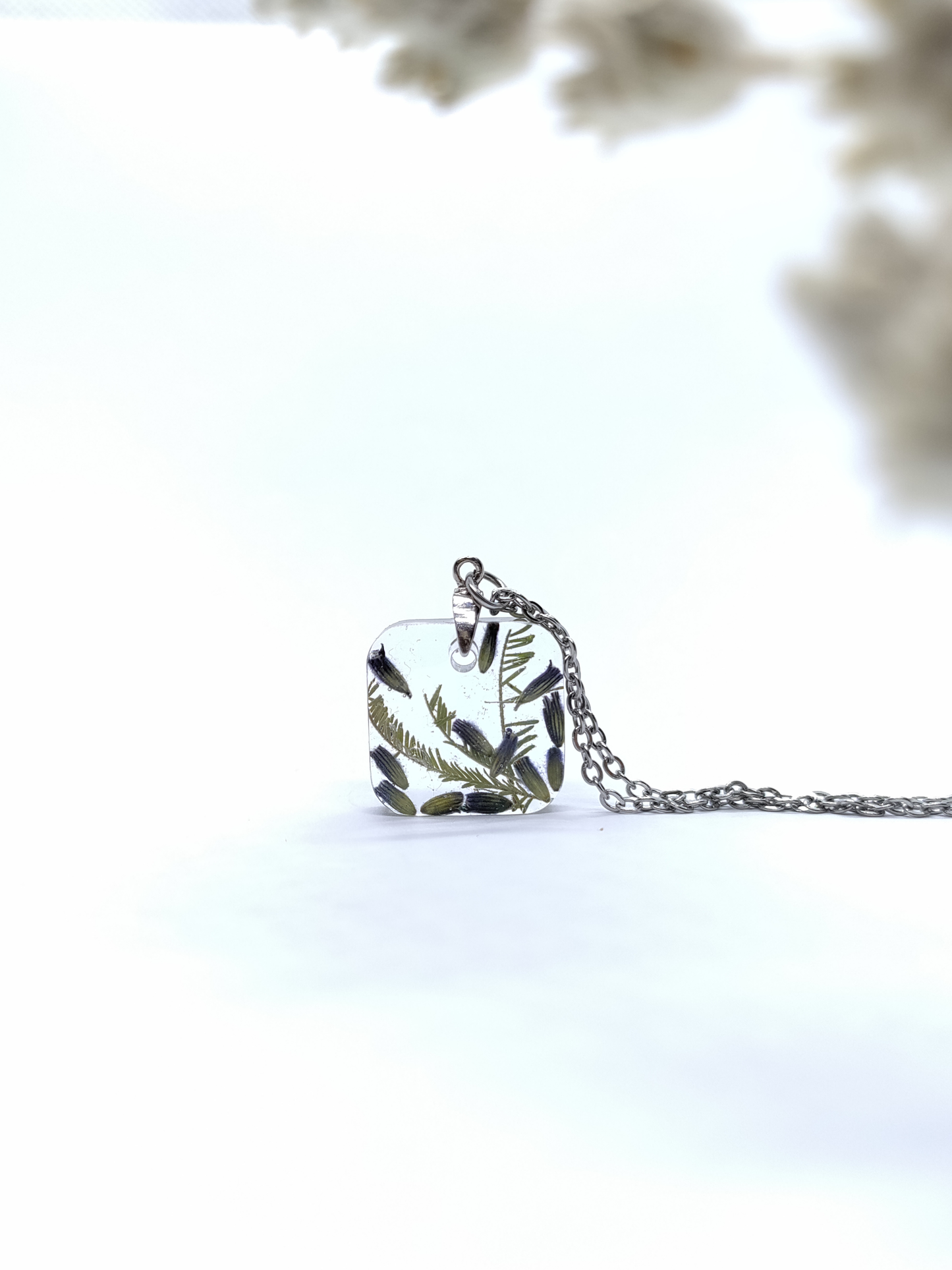 Handmade pendant "Lavender"