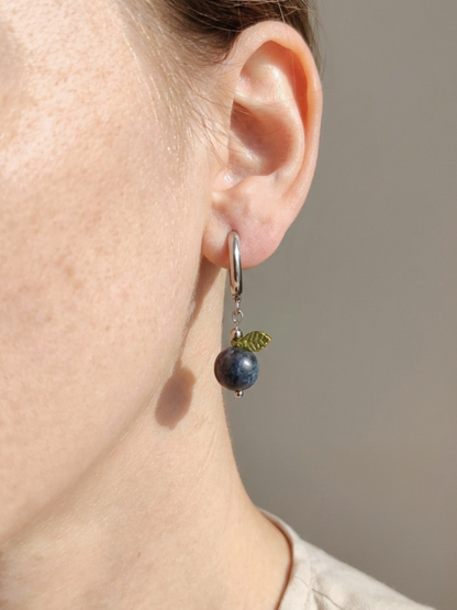 Dimorphite earrings "Blue" 