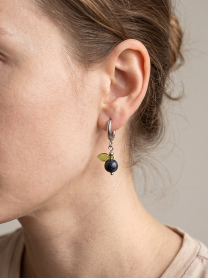 Dimorphite earrings "Blue" 