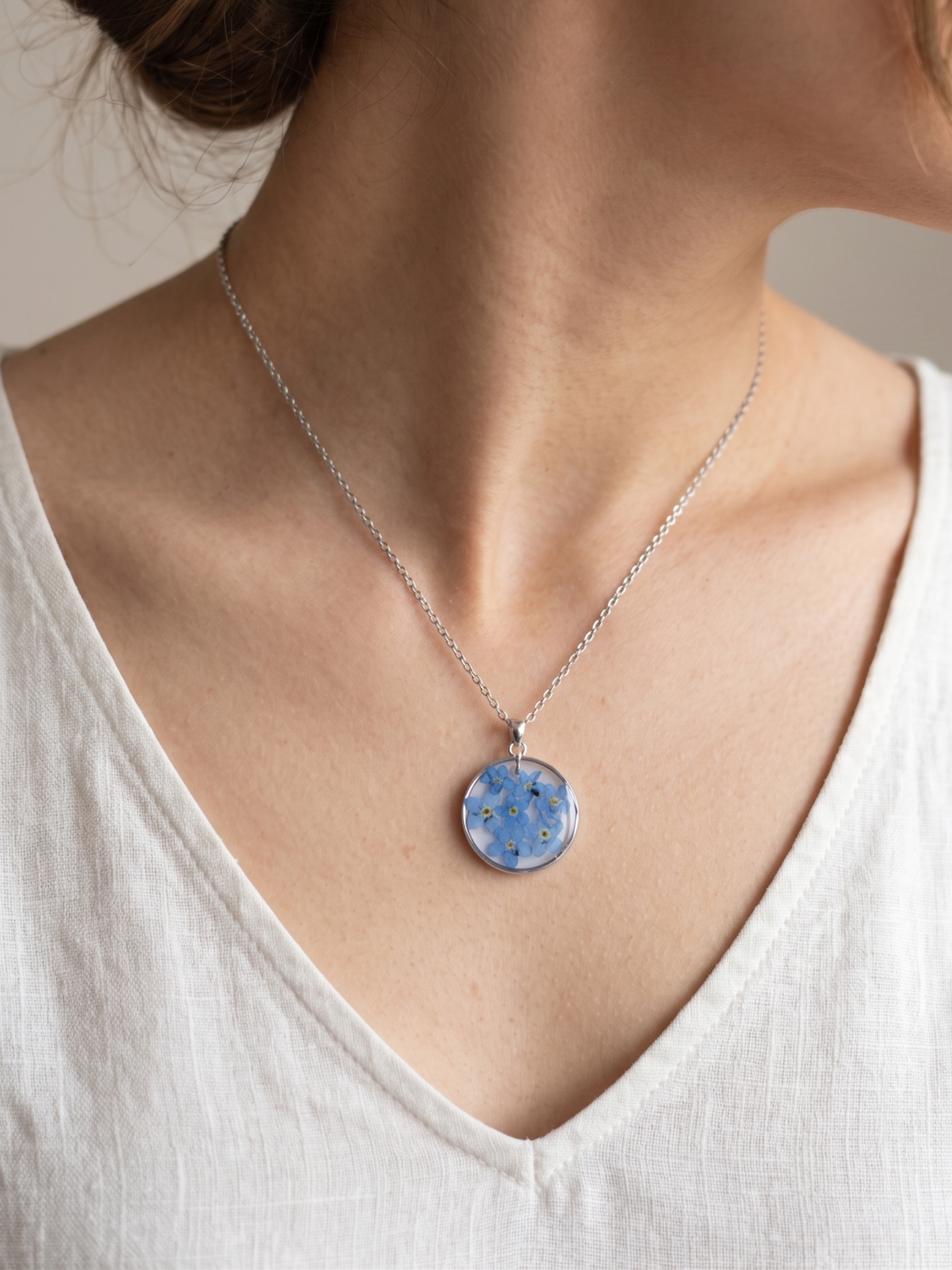 Pendant with a torch 