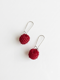 Earrings with jasper "Cherry Blossoms" 