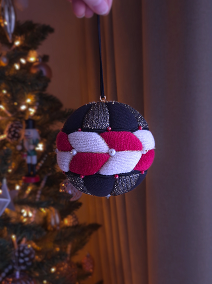 Rankų darbo eglutės žaisliukas "Pynė" - kalėdinės dekoracijos, naujiena