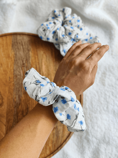 Plaukų gumytė iš muslino XL - naujiena, plaukų aksesuarai