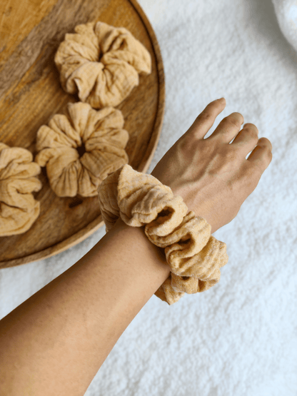 Plaukų gumytė iš muslino M - naujiena, plaukų aksesuarai