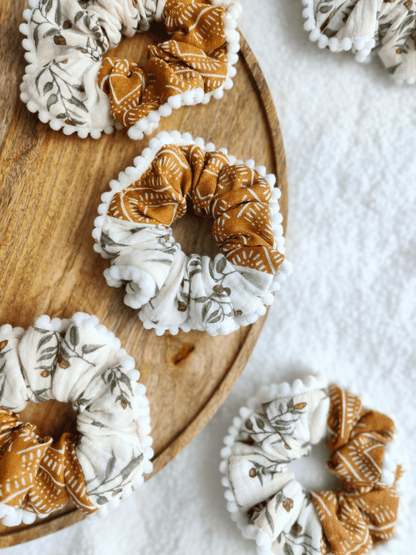 Plaukų gumytė iš muslino ir medvilnės M - naujiena, plaukų aksesuarai