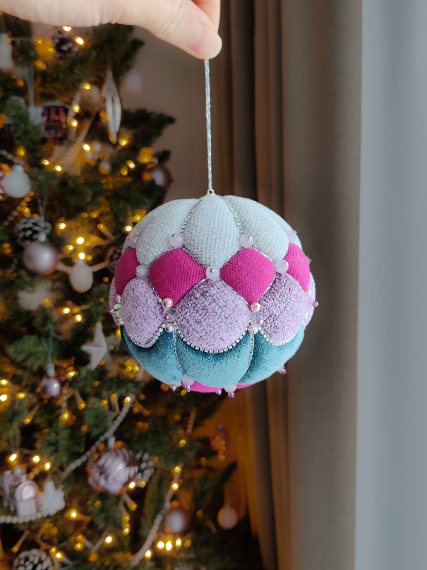 Handmade Christmas tree toy "Princess"