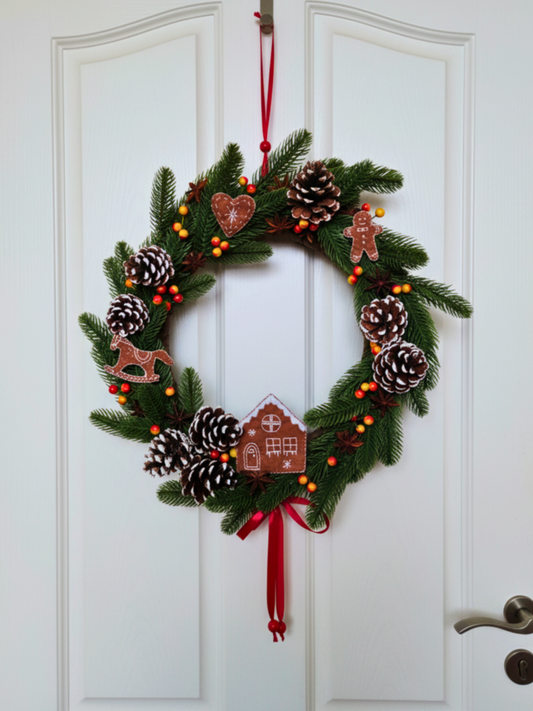 Handmade Christmas tree toy "Elegance"