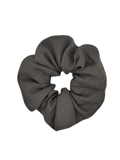 Lininė rankų darbo didelė plaukų gumytė - lietuviška prekė, linas, naujiena, plaukų aksesuarai