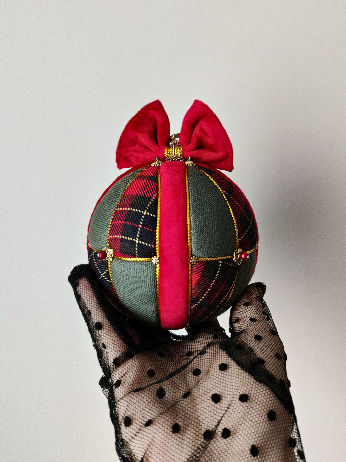 Handmade Christmas tree toy "Elegance"