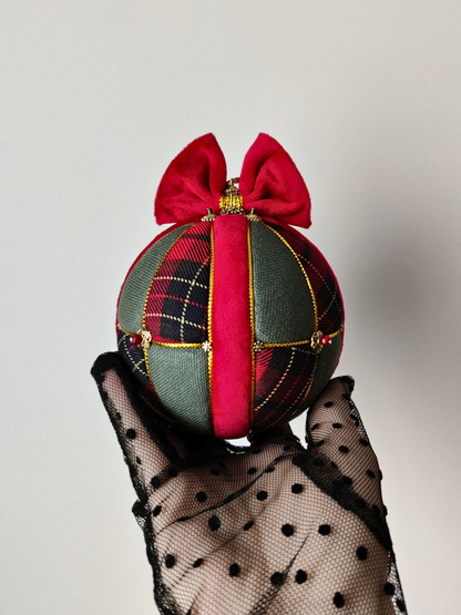 Handmade Christmas tree toy "Elegance"