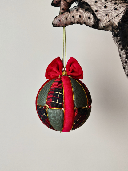 Handmade Christmas tree toy "Elegance"