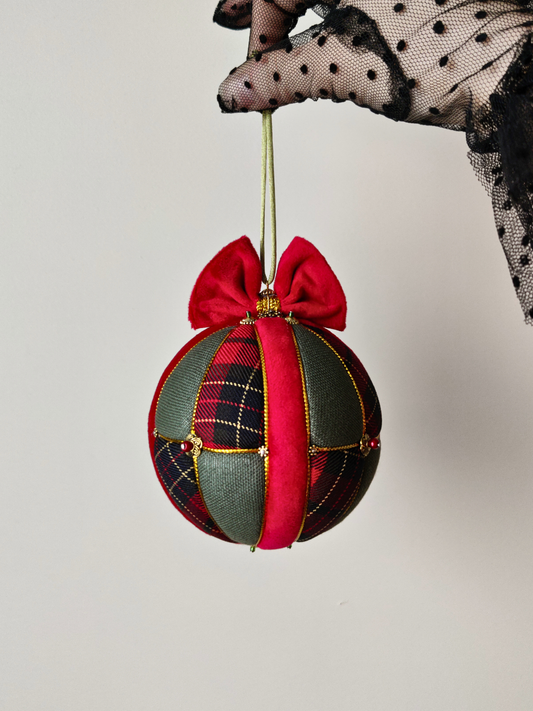 Handmade Christmas tree toy "Elegance"