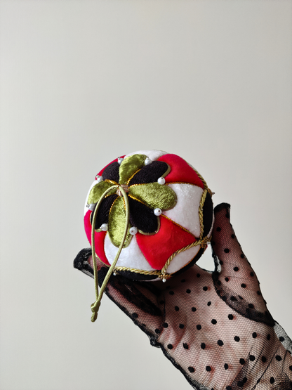 Rankų darbo eglutės žaisliukas "Cirkas" - kalėdinės dekoracijos, naujiena