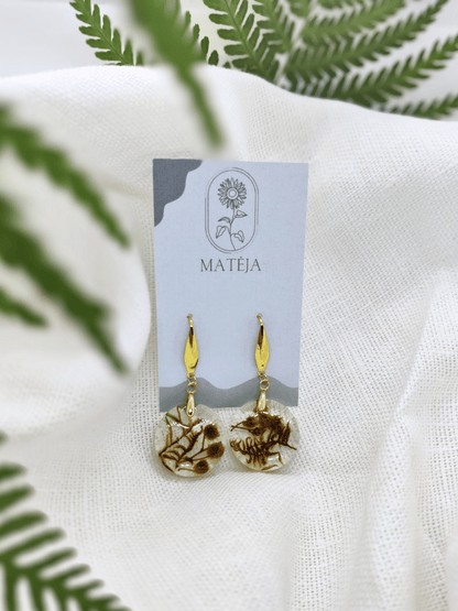 Rankų darbo auskarai - Auskarai, naujiena, papuošalai