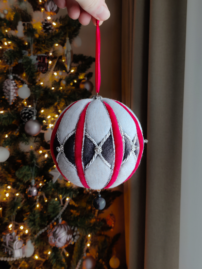 Rankų darbo eglutės žaisliukas "Švenčių dvasia" - kalėdinės dekoracijos, naujiena