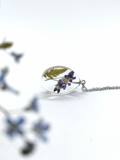 Rankų darbo pakabukas "Našlaitės" - lietuviška prekė, naujiena, Pakabukai, papuošalai