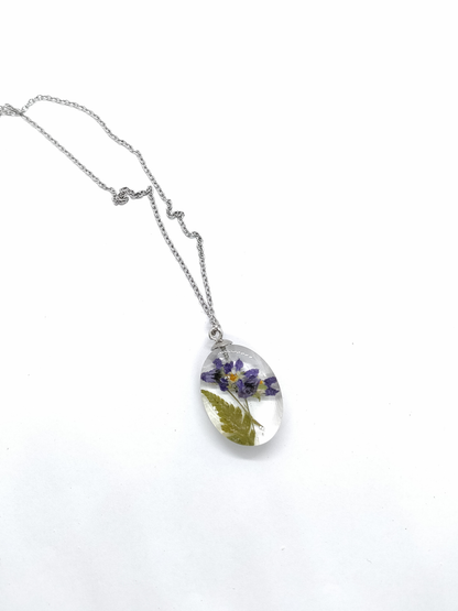 Rankų darbo pakabukas "Našlaitės" - lietuviška prekė, naujiena, Pakabukai, papuošalai