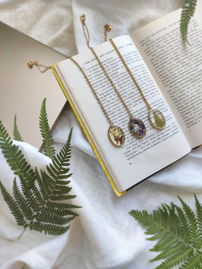 Pakabukas su paparčiu - naujiena, papuošalai