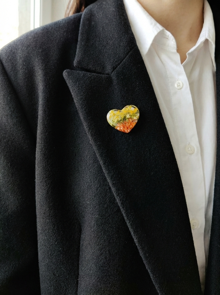 Tautinė širdelės formos sagė