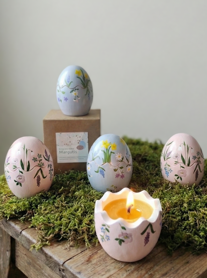 Velykinė dekoracija žvakė