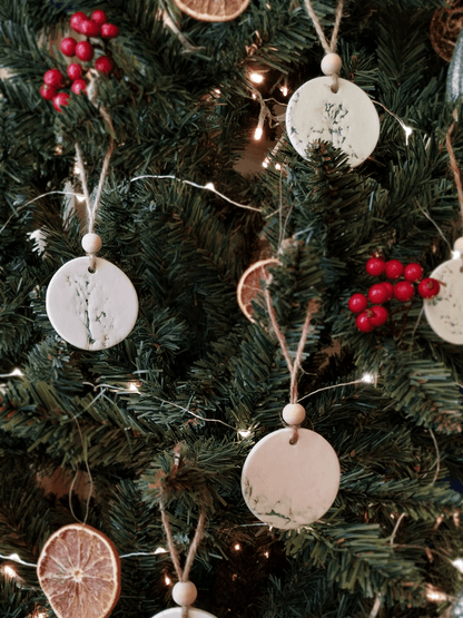 Eglutės dekoracijų komplektas "Samanos" - kalėdinės dekoracijos, lietuviška prekė