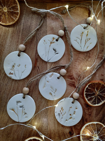 Eglutės dekoracijų komplektas "Smilga" - kalėdinės dekoracijos, lietuviška prekė