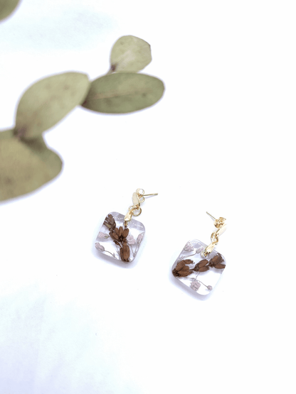 Rankų darbo auskarai "Burtai" - Auskarai, lietuviška prekė, naujiena, papuošalai