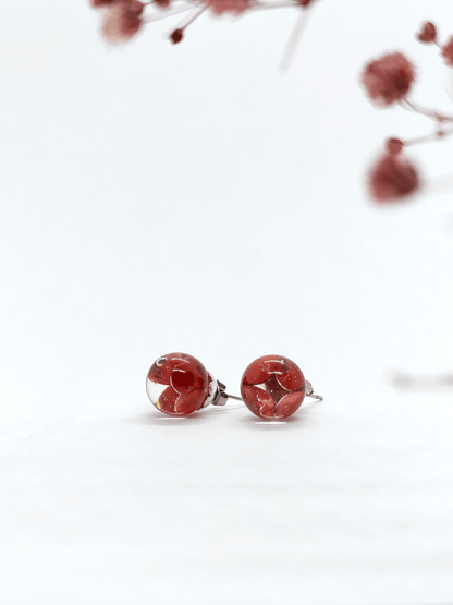 Rankų darbo auskarai "Pipirai" - Auskarai, lietuviška prekė, naujiena, papuošalai