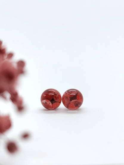 Rankų darbo auskarai "Pipirai" - Auskarai, lietuviška prekė, naujiena, papuošalai