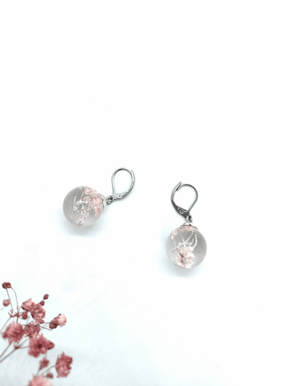 Rankų darbo auskarai "Švelnumas" - Auskarai, lietuviška prekė, naujiena, papuošalai