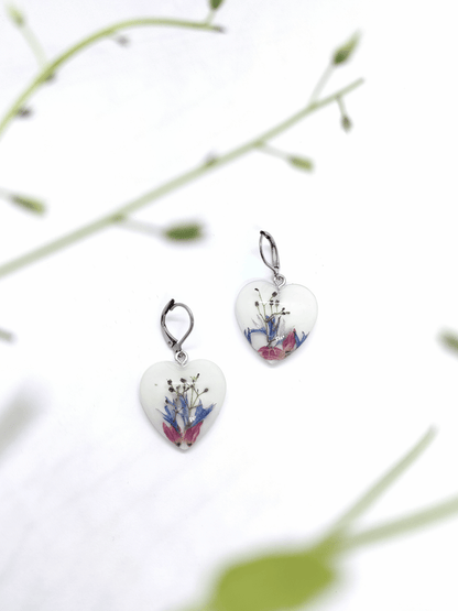 Rankų darbo auskarai "Vasara" - Auskarai, lietuviška prekė, naujiena, papuošalai