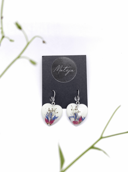 Rankų darbo auskarai "Vasara" - Auskarai, lietuviška prekė, naujiena, papuošalai