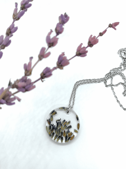 Rankų darbo pakabukas "Levanda" - lietuviška prekė, naujiena, Pakabukai, papuošalai