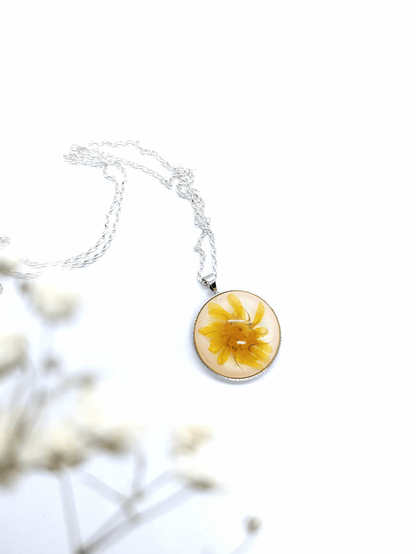 Sidabrinis rankų darbo pakabukas "Medetka" - lietuviška prekė, naujiena, Pakabukai, papuošalai, sidabriniai