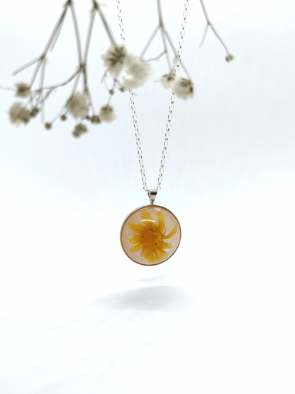 Sidabrinis rankų darbo pakabukas "Medetka" - lietuviška prekė, naujiena, Pakabukai, papuošalai, sidabriniai